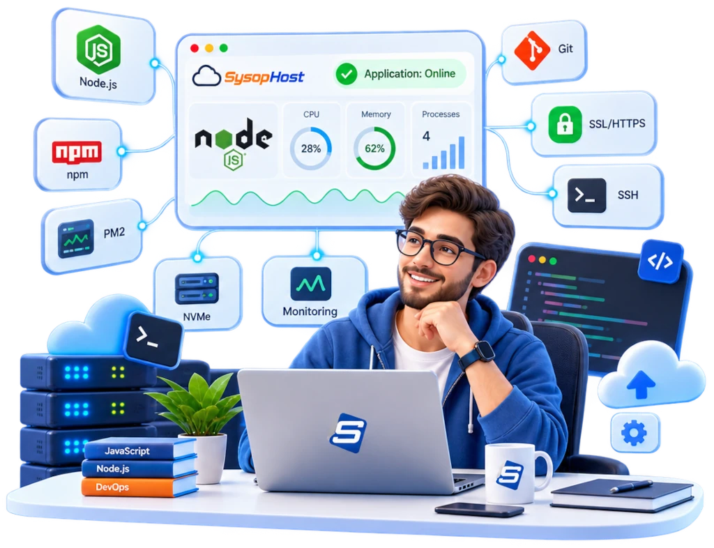 Why Developers Choose SysopHost for Node.js Hosting